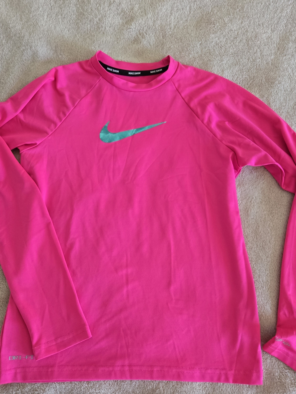 Girl's Nike Swim Top Rash Guard